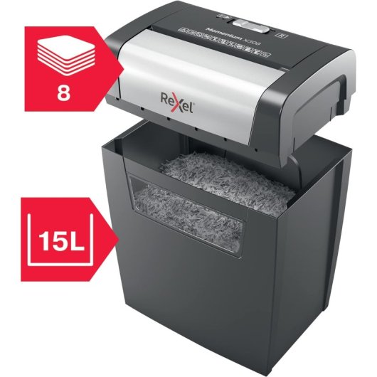 Rexel Momentum X308 Destructora de Papel Corte Cruzado