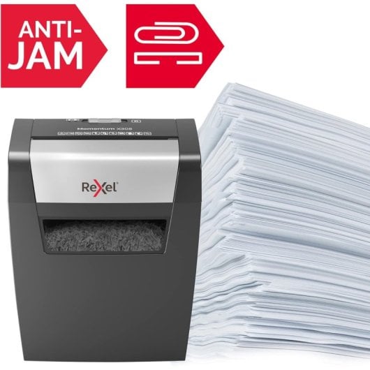 Rexel Momentum X308 Destructora de Papel Corte Cruzado