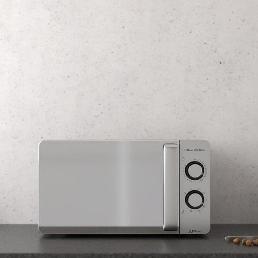 Mikrowelle Cecotec ProClean 3160 Mirror 20L 700W mit Grill und 3DWave Technologie