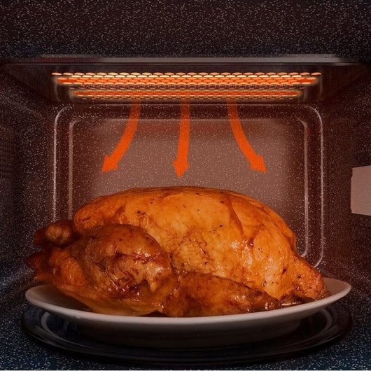 Mikrowelle Cecotec ProClean 3160 Mirror 20L 700W mit Grill und 3DWave Technologie