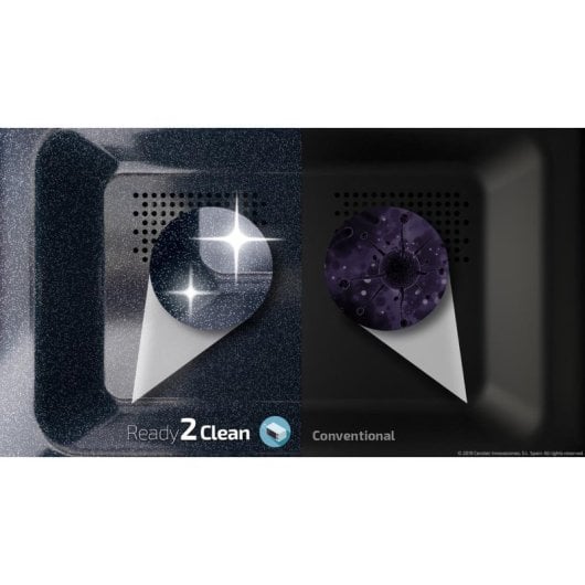 Microondas Cecotec ProClean 6010 23L 800W Ready2Clean 8 Programas Inox