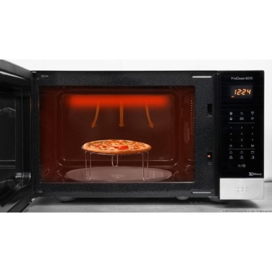 Microondas Cecotec ProClean 6010 23L 800W Ready2Clean 8 Programas Inox
