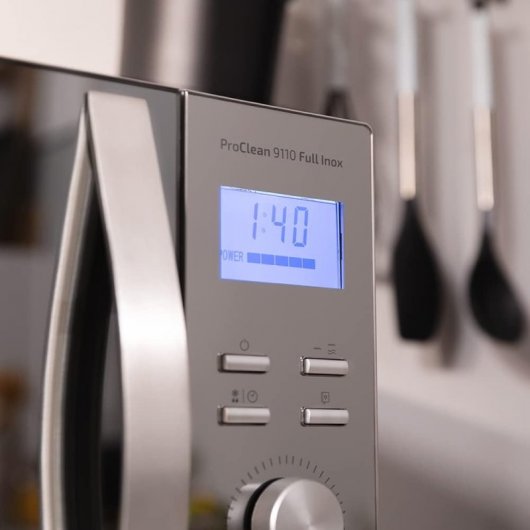 Cecotec ProClean 9110 Full Inox Microondas con Grill 30L 1000W