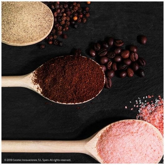 Moulin à café Cecotec TitanMill 300 DuoClean lame titane 300W acier inoxydable