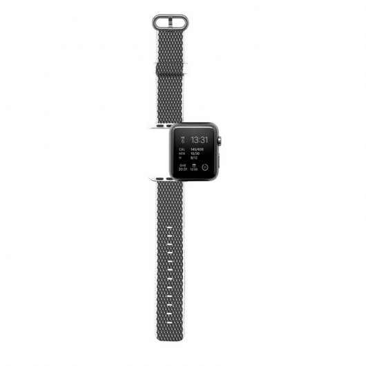 Unotec Correa Chess Nylon para Apple Watch 38/40mm Gris/Blanca