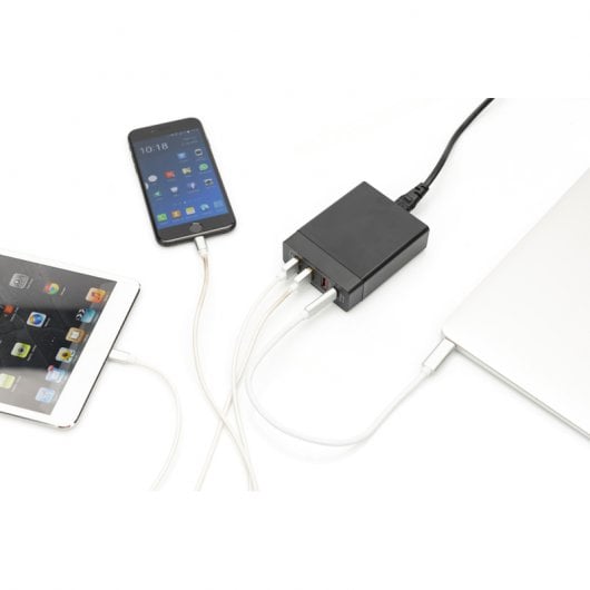 Digitus Adaptador USB Universal 4 puertos USB-C