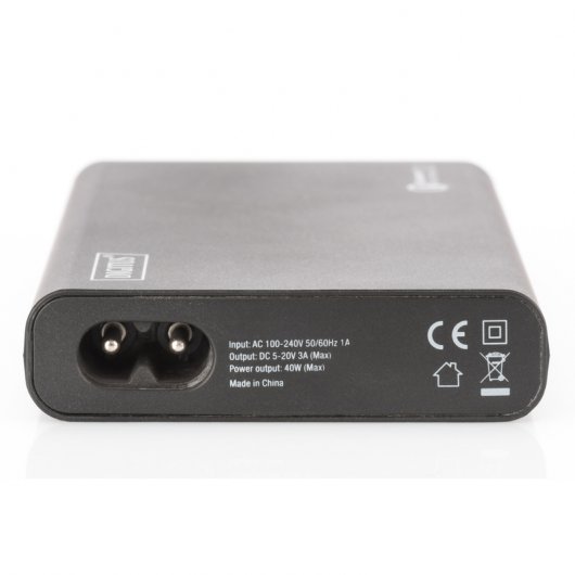 Digitus Estación de Carga Universal de Viaje USB-C