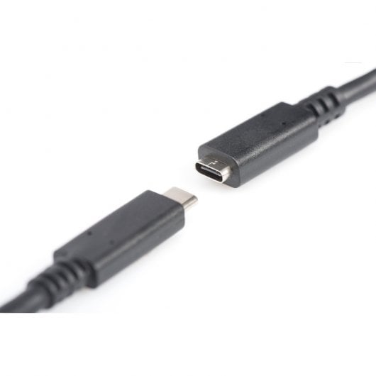 Digitus Cable Alargador USB-C a USB-C 0.7m Negro