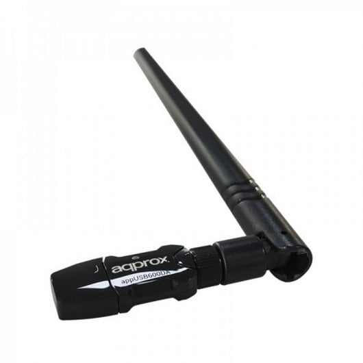 Environ Adaptateur WiFi APPUSB600DA avec antenne 5 dBi amovible