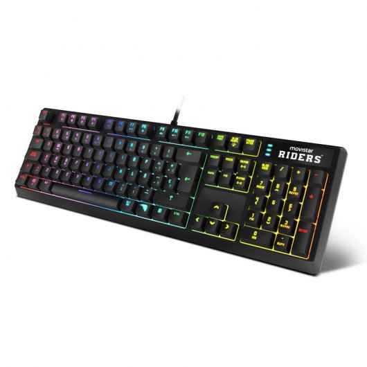 Nox KROM Movistar Riders Teclado Mecánico RGB