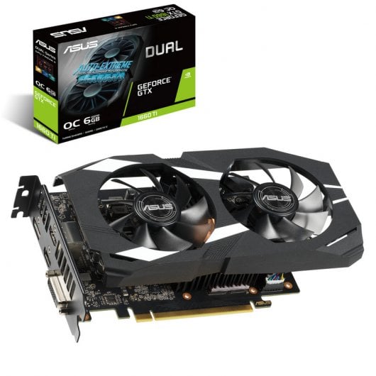 Asus Dual GeForce GTX 1660 Ti OC 6GB GDDR6