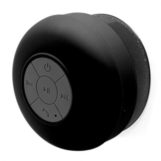 Unotec Altavoz Bluetooth para Ducha Negro