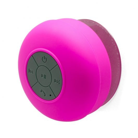 Unotec Altavoz Bluetooth para Ducha Rosa