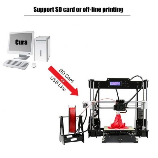 Anet A8 Impresora 3D Escritorio DIY (Auto Montaje)