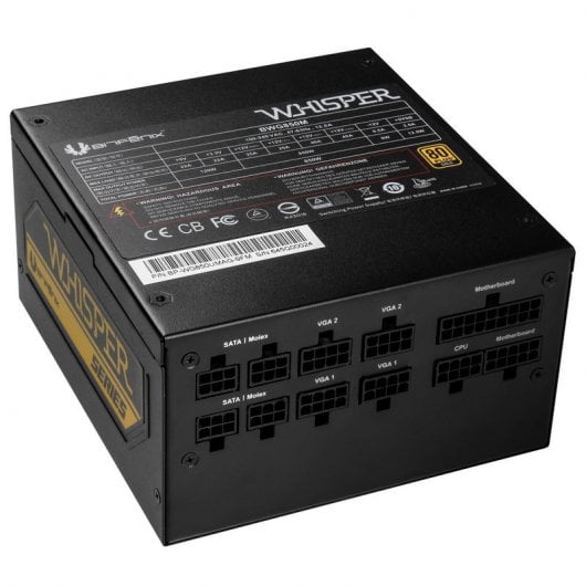 BitFenix Whisper Fuente de Alimentación 850W 80+ Gold Modular