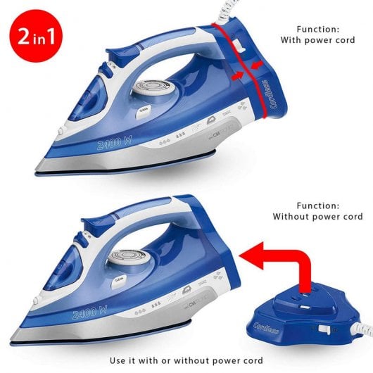 Fer à vapeur sans fil Clatronic DB 3706 2400W