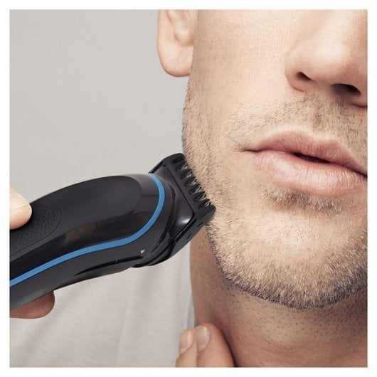 Braun MGK 5080 9 en 1 Recortadora de Barba y Cortapelos Negro/Azul