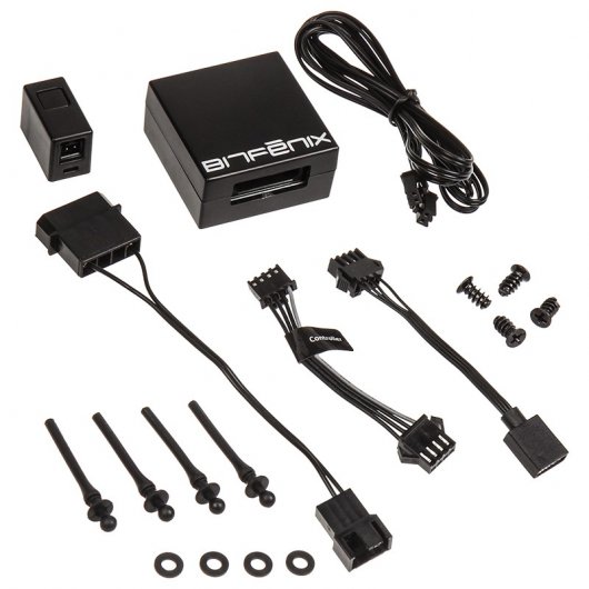 BitFenix Spectre Pro Ventilador RGB 140x140mm con Controlador