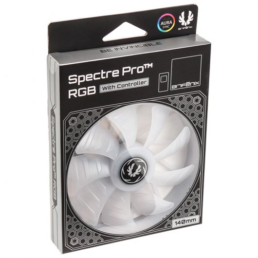 BitFenix Spectre Pro Ventilador RGB 140x140mm con Controlador