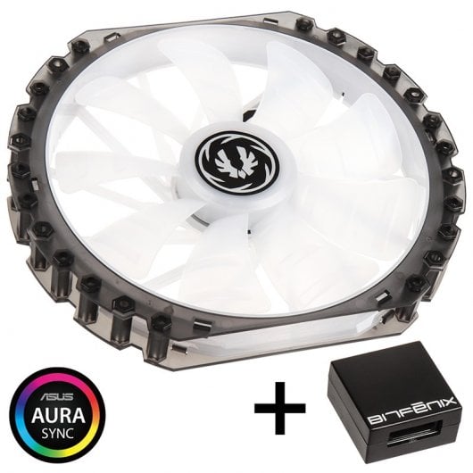 BitFenix Spectre Pro Ventilador RGB 230x200mm con Controlador