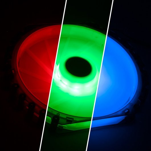 BitFenix Spectre Pro Ventilador RGB 230x200mm con Controlador