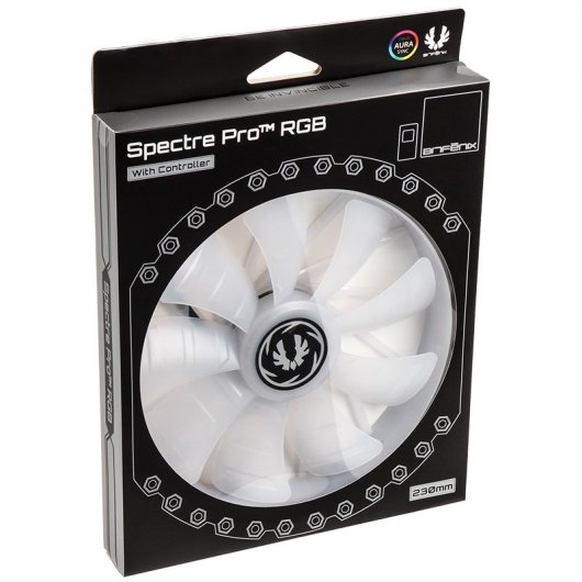 BitFenix Spectre Pro Ventilador RGB 230x200mm con Controlador