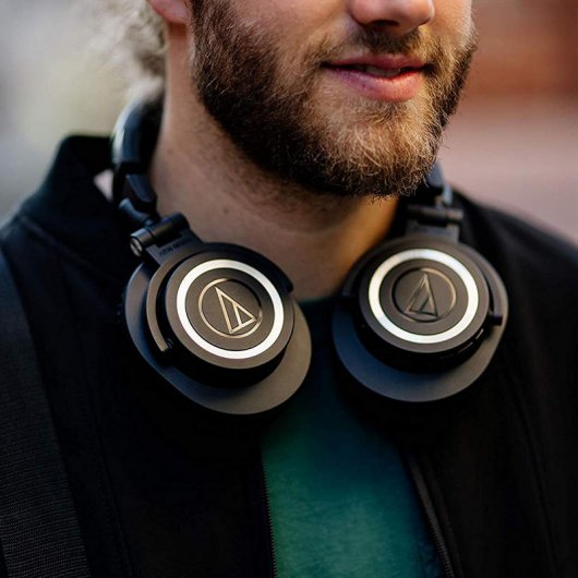 Cuffie wireless Audio-Technica ATH-M50XBT nere