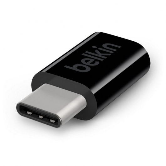 Belkin Adaptador USB-C a Micro-USB Negro