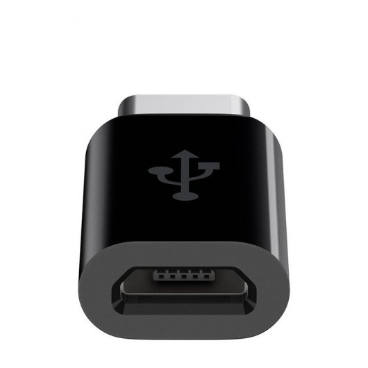 Belkin Adaptador USB-C a Micro-USB Negro