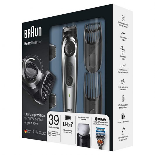 Braun BT7040 Recortadora de Barba y Cortapelos