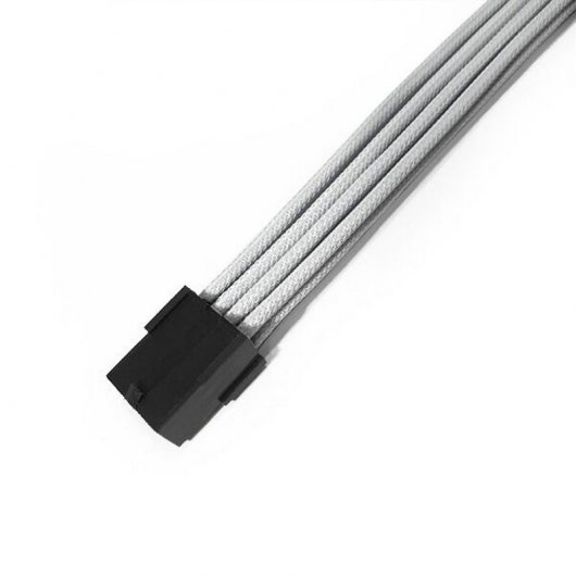 BHCustoms Cabo Extensor Branco 8 PCIe 45cm