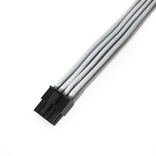BHCustoms Cabo Extensor Branco 8 PCIe 45cm