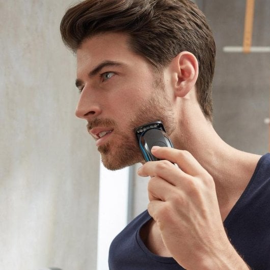 Regolabarba Multifunzione Braun MGK3980 Senza Filo 60 min Impermeabile 13 Impostazioni 7 Pettini