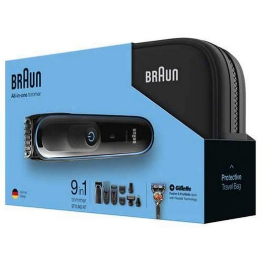 Braun MGK3980 Ensemble de rasage multifonction 9 en 1 avec épilateur et tondeuse