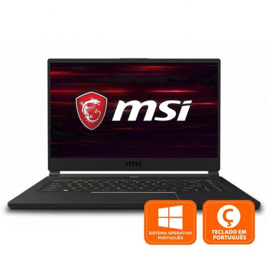 MSI GS65 Stealth 8SE-050PT Intel Core i7-8750H/16GB/512GB SSD/RTX 2060/15.6" (PT)