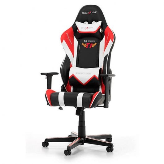 DXRacer R-Series OH/RZ208/NRW Silla Gaming Negra/Roja/Blanca