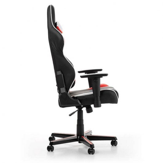 DXRacer R-Series OH/RZ208/NRW Silla Gaming Negra/Roja/Blanca