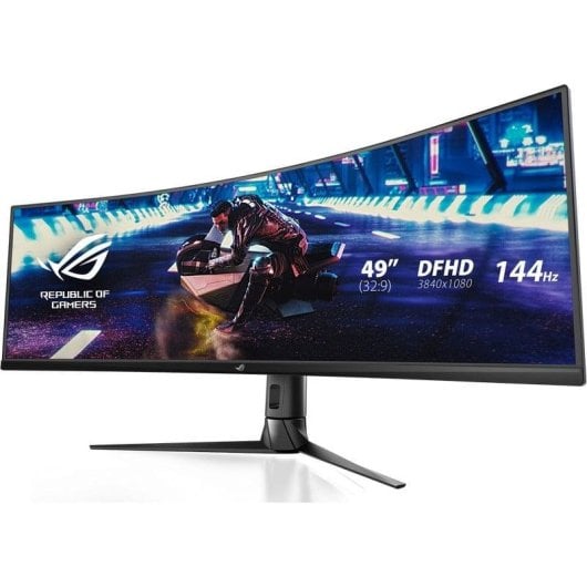 Monitor Asus ROG Strix XG49VQ 49" Dual FullHD 144Hz VA Curved 4ms FreeSync HDR