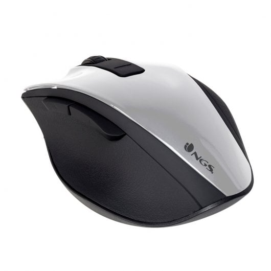 NGS Bow mouse Mano destra RF Wireless Ottico 1600 DPI Bianco