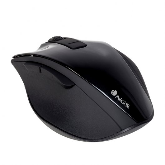 NGS Bow mouse Mano destra RF Wireless Ottico 1600 DPI Nero