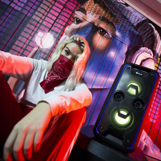 NGS Wild Jam Altavoz Portátil 120W Negro