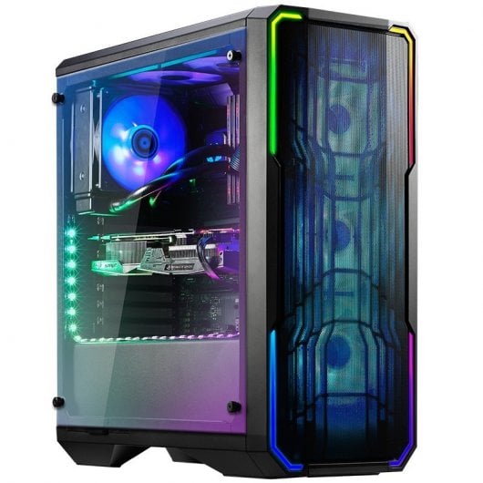 BitFenix Enso Mesh Mid-Tower ATX Tempered Glass RGB Schwarz