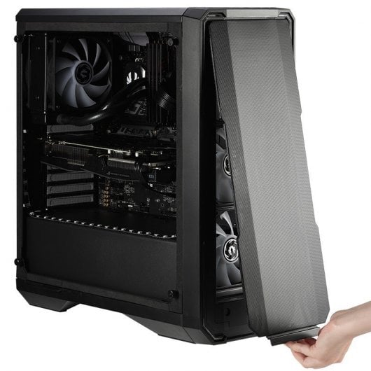 BitFenix Enso Mesh Mid-Tower ATX Tempered Glass RGB Schwarz