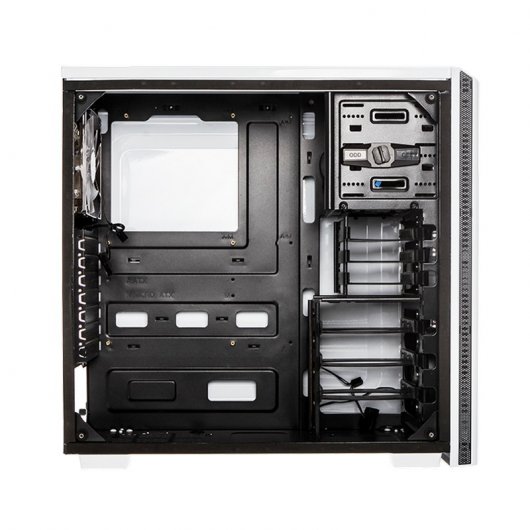 BitFenix Nova TG Semitorre ATX Cristal Templado Blanca