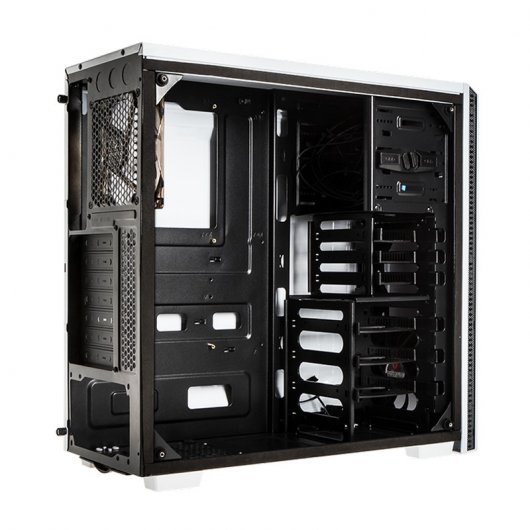 BitFenix Nova TG Semitorre ATX Cristal Templado Blanca