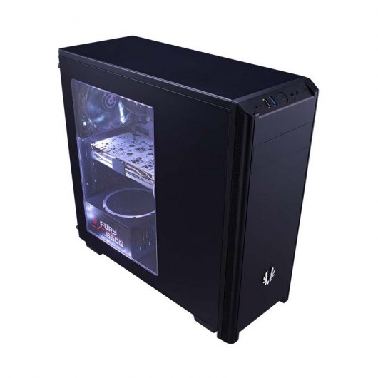 BitFenix Nova Semitorre ATX con Ventana Negra