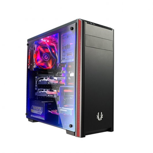 BitFenix Nova TG Semitorre ATX Cristal Templado Negra