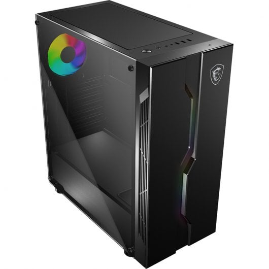 MSI MAG Vampiric 010 Cristal Templado USB 3.0 ARGB Negro