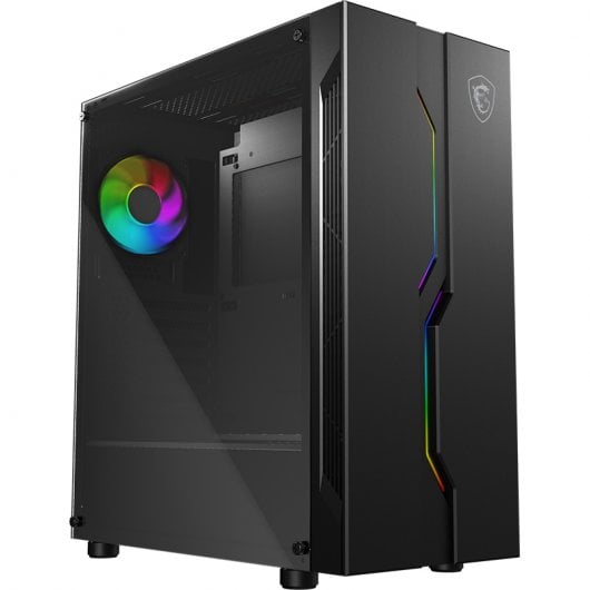 MSI MAG VAMPIRIC 010 Vidro Temperado USB 3.0 ARGB Preta