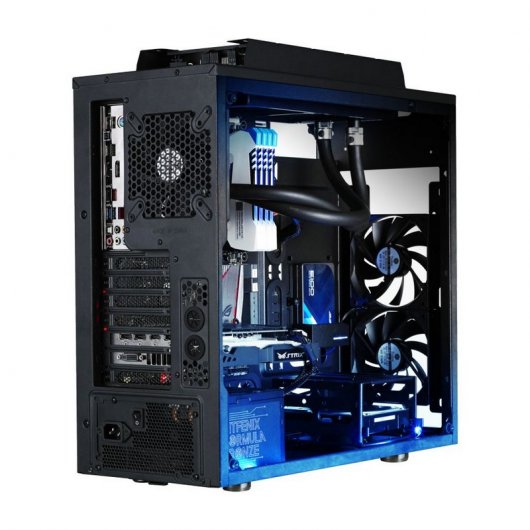 BitFenix Aurora Semitorre ATX Cristal Templado RGB Blanca